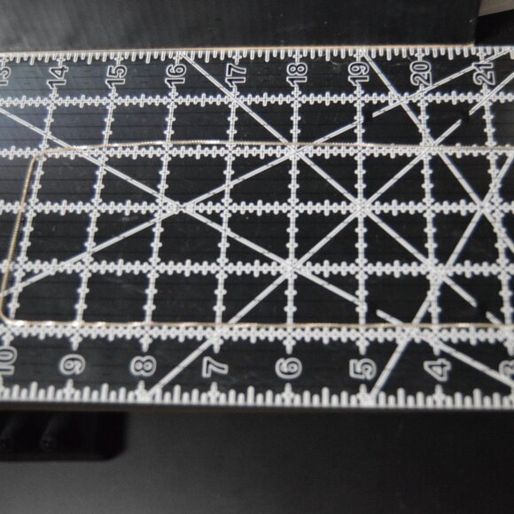 Italian sterling silver thin box chain necklace, 24" - Picture 4 of 5